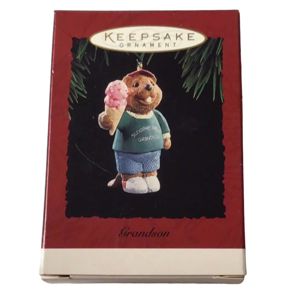 Hallmark 1994 “Grandson” Christmas Ornament